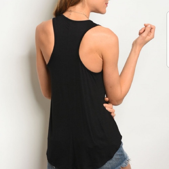 Straight Outta the Midwest Black Tank Top! - Picture 3 of 3